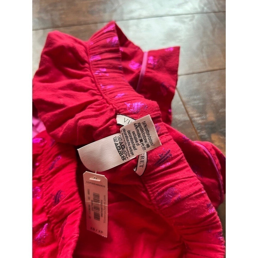 Victoria Secret WOmens Short Red And Pink PJ Short NWT XS - Picture 6 of 6